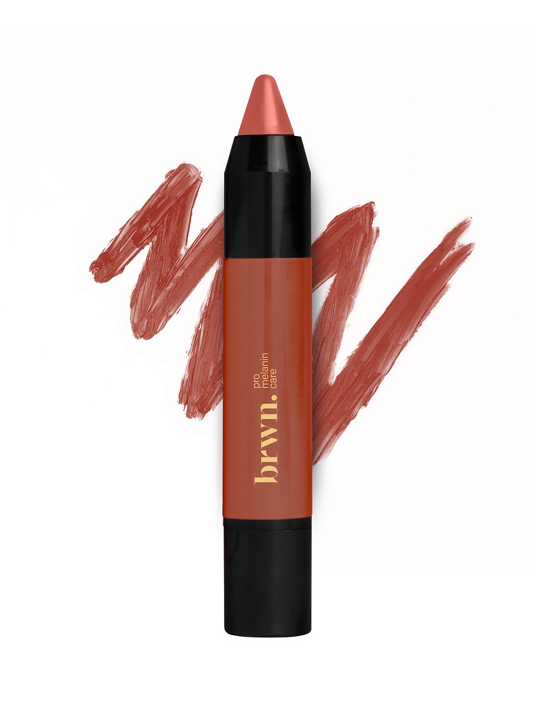 

brwn. pro melanin care Creme Matte Lip Crayon 3g - Moody Mocha, Coffee brown