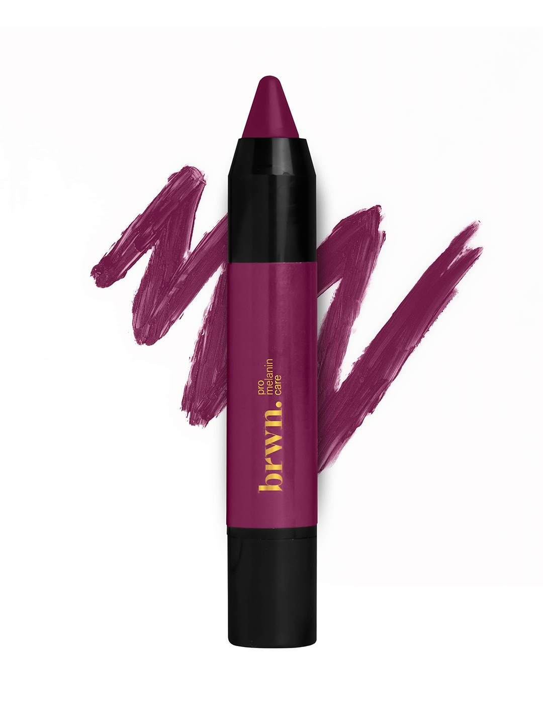 

brwn. pro melanin care Creme Matte Lip Crayon 3g - Di-wine, Purple