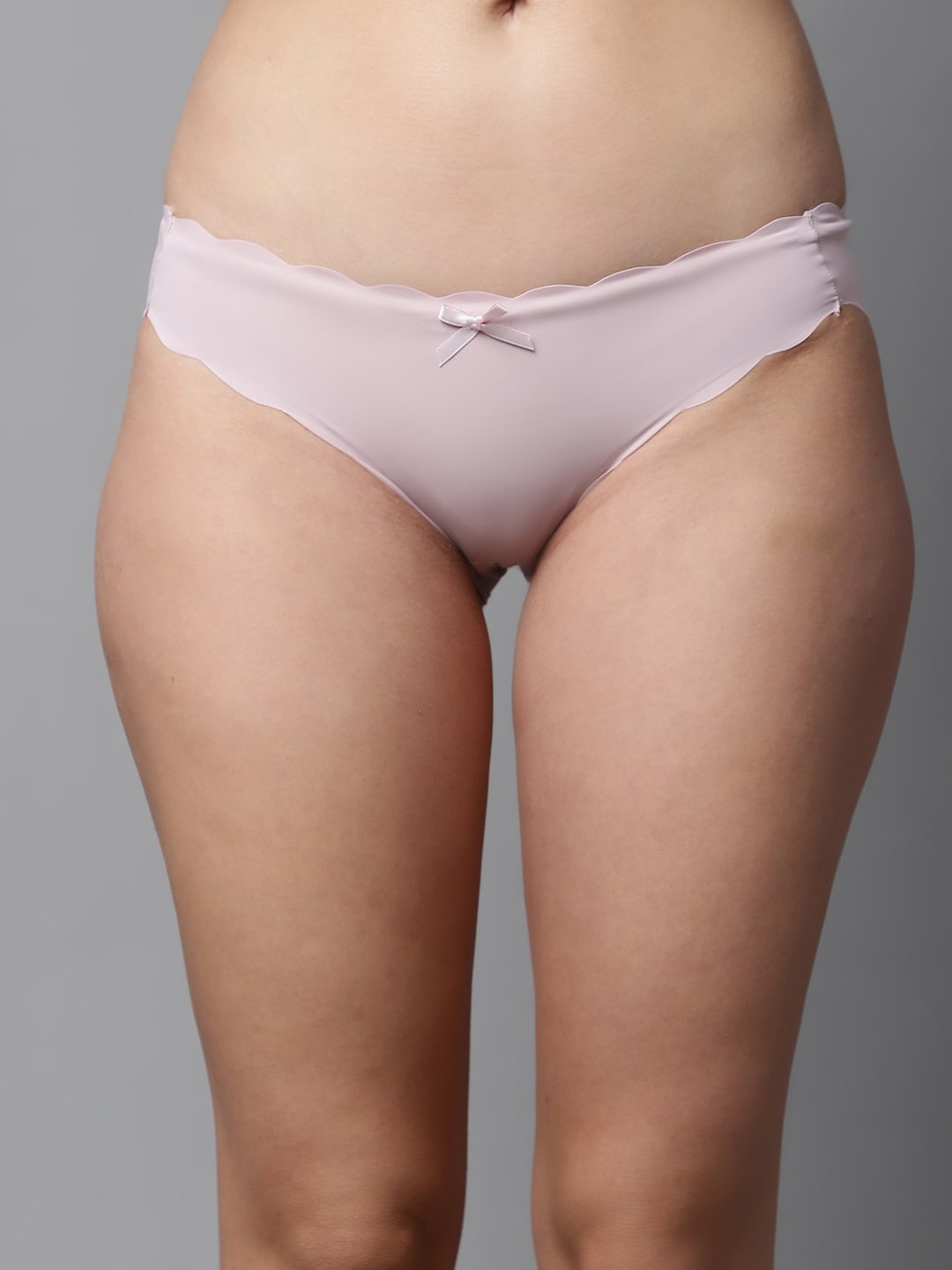 

PrettyCat Seamless Low Rise Bikini Briefs, Pink