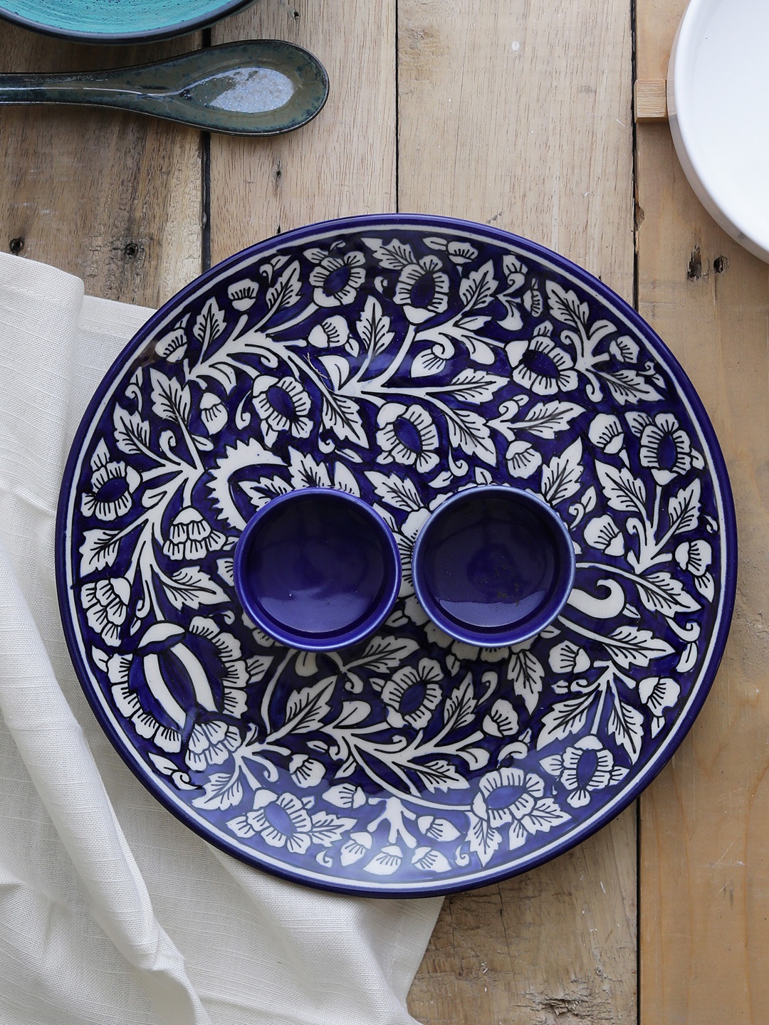 

MIAH Decor Blue Printed Ceramic Set