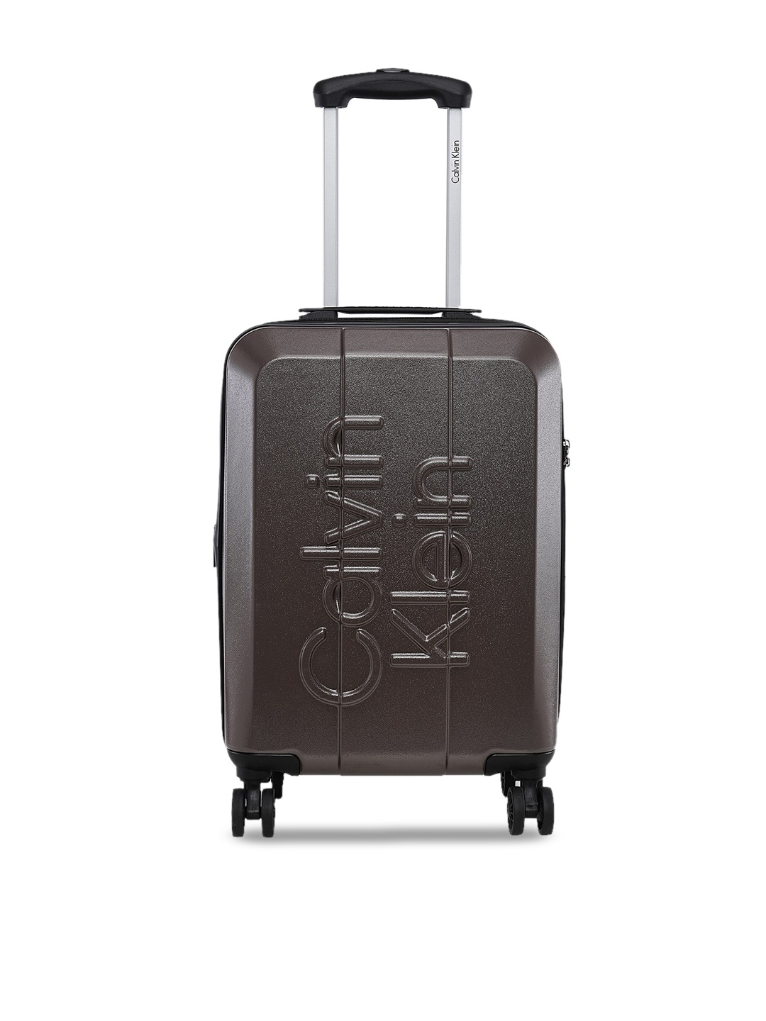 

Calvin Klein OVERLAY Range Shadow Hard 20" Cabin Luggage, Brown