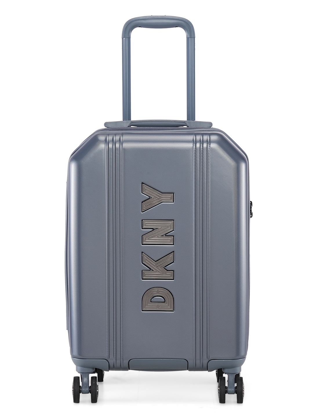 

DKNY SHOW STOPPER Range Blue Suede Hard 20" Cabin Luggage