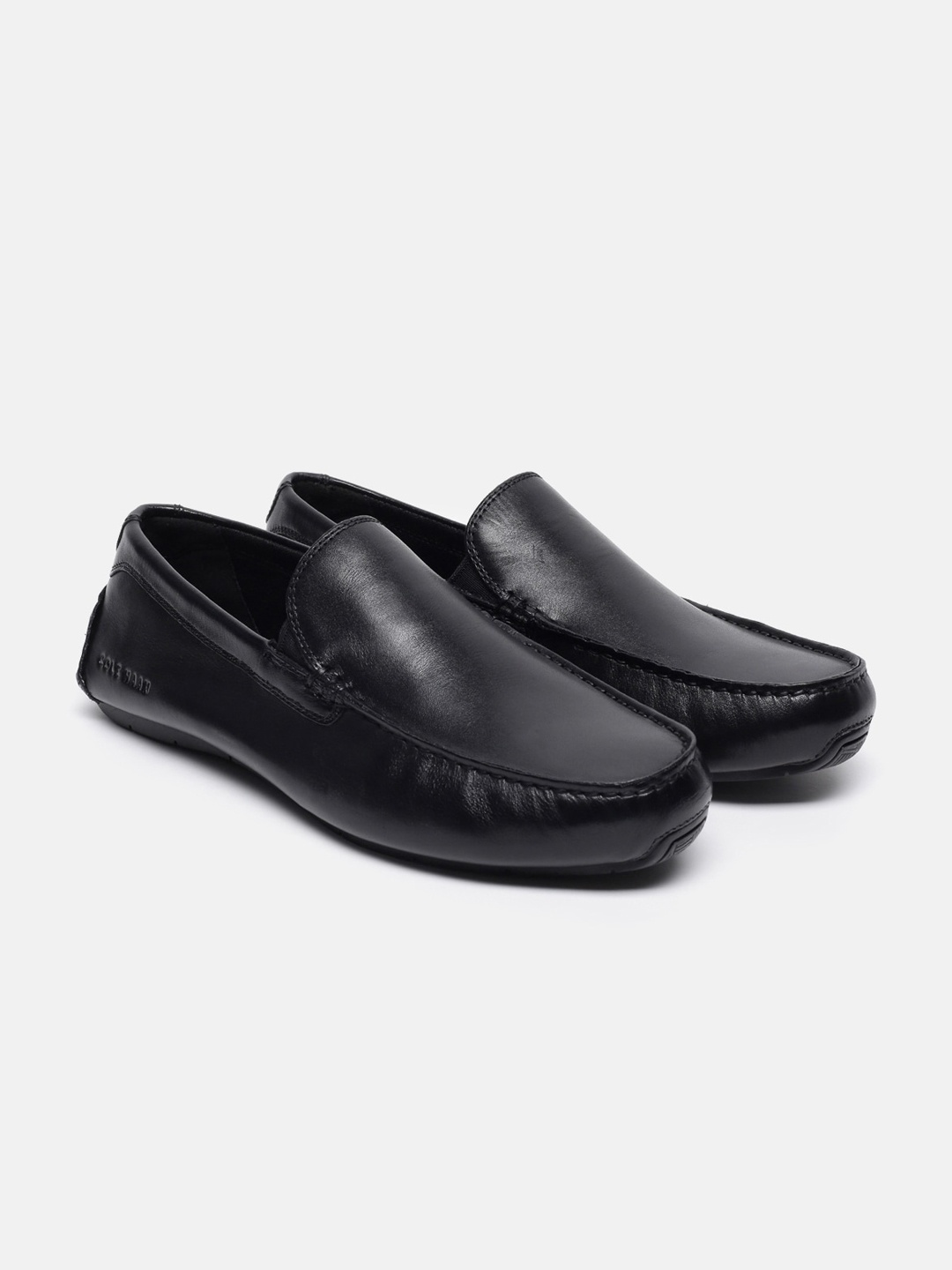 

Cole Haan Men Comfort Insole Leather Driving Shoes, Black