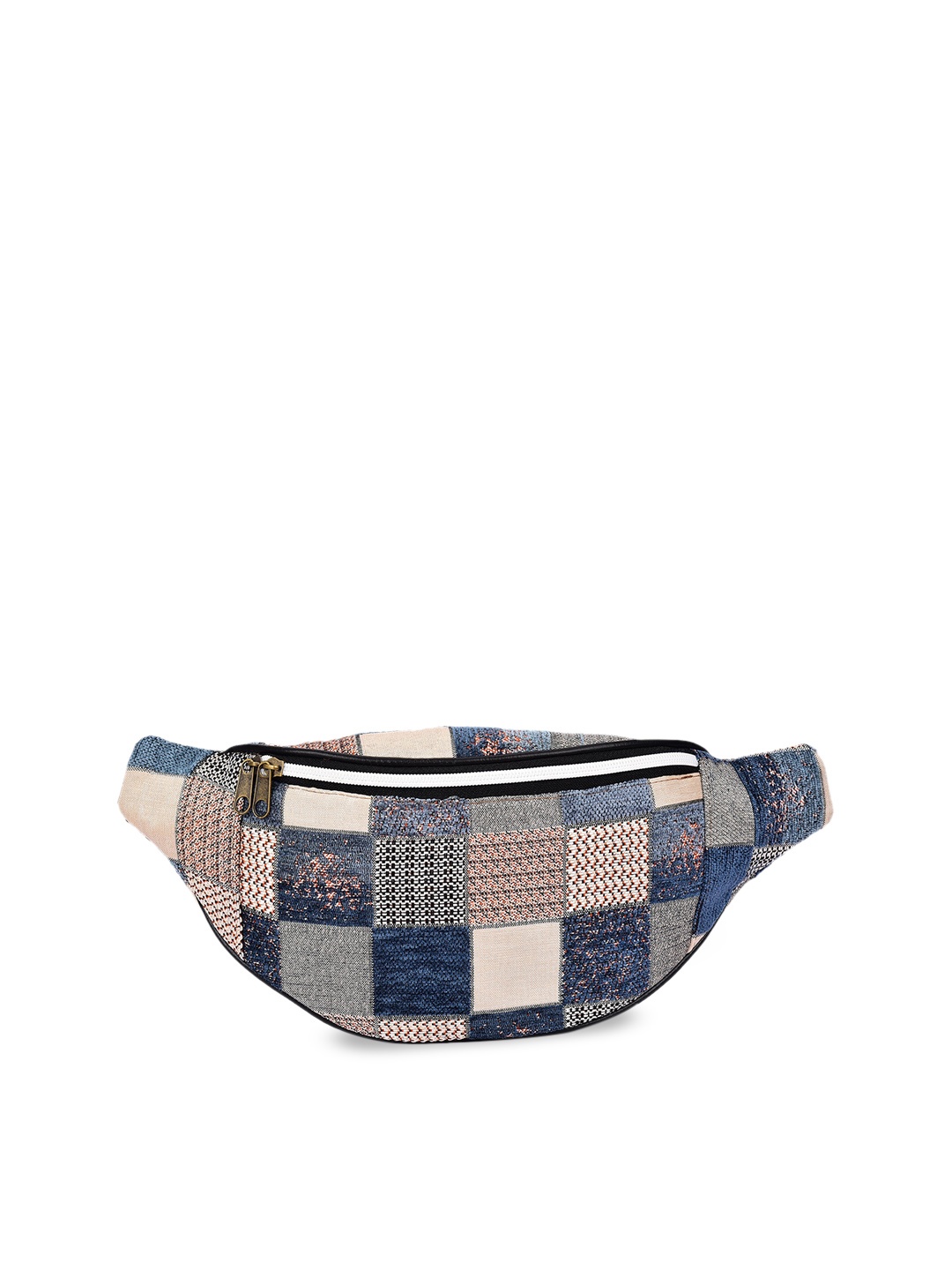 K London Textured Waist Pouch, White