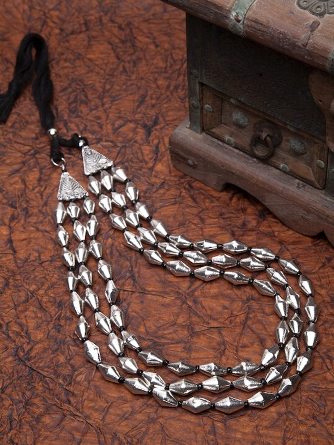 

Infuzze Silver-Plated Necklace