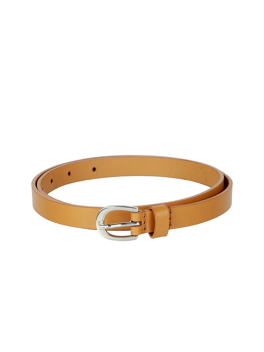 

Aditi Wasan Women Leather Casual Belt, Beige
