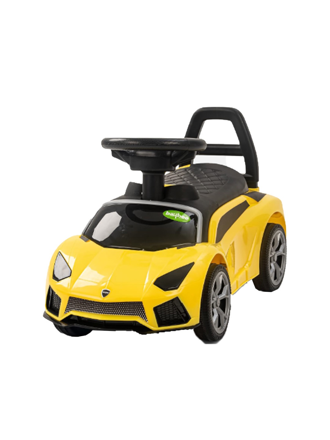 

BAYBEE Kids Push Ride on Car, Yellow