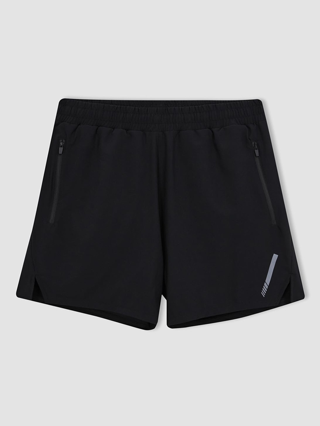 

DeFacto Men Mid-Rise Sports Shorts, Na