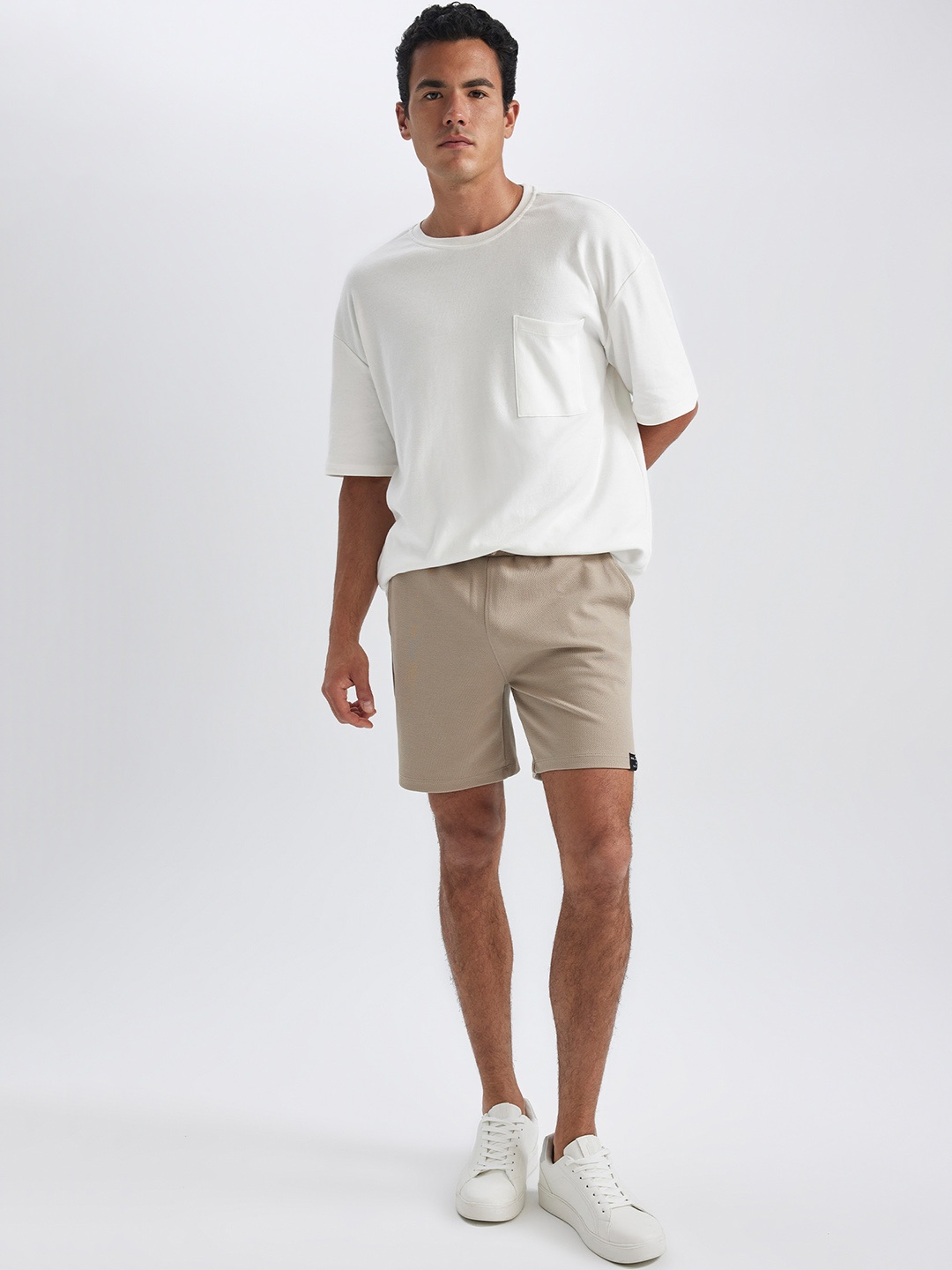 

DeFacto Men Chino Shorts, Na