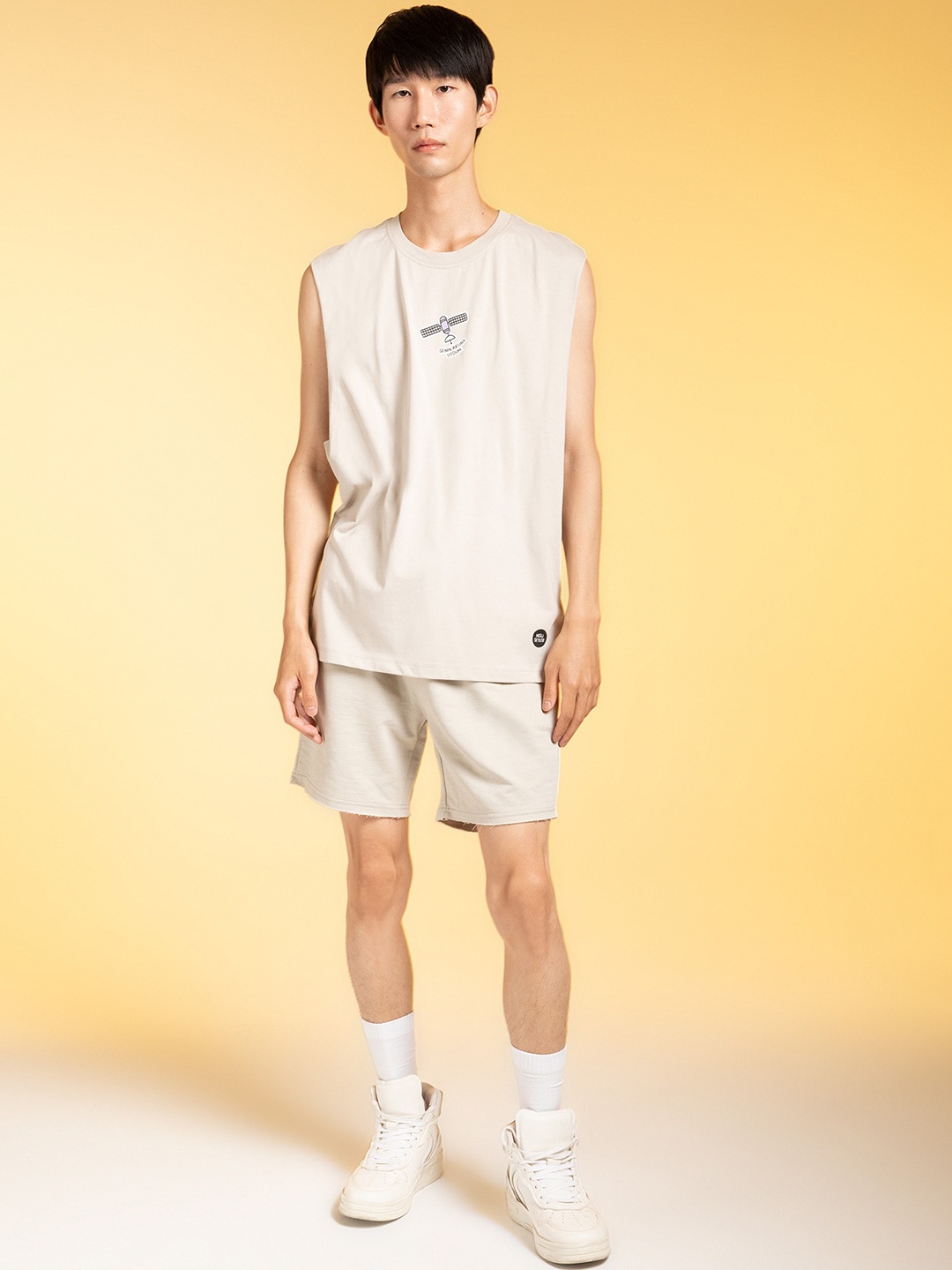 

DeFacto Men Mid-Rise Shorts, Na
