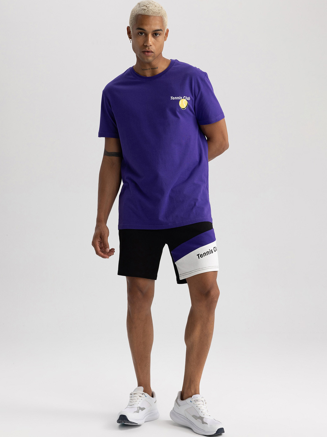 

DeFacto Men Cotton Sports Shorts, Na
