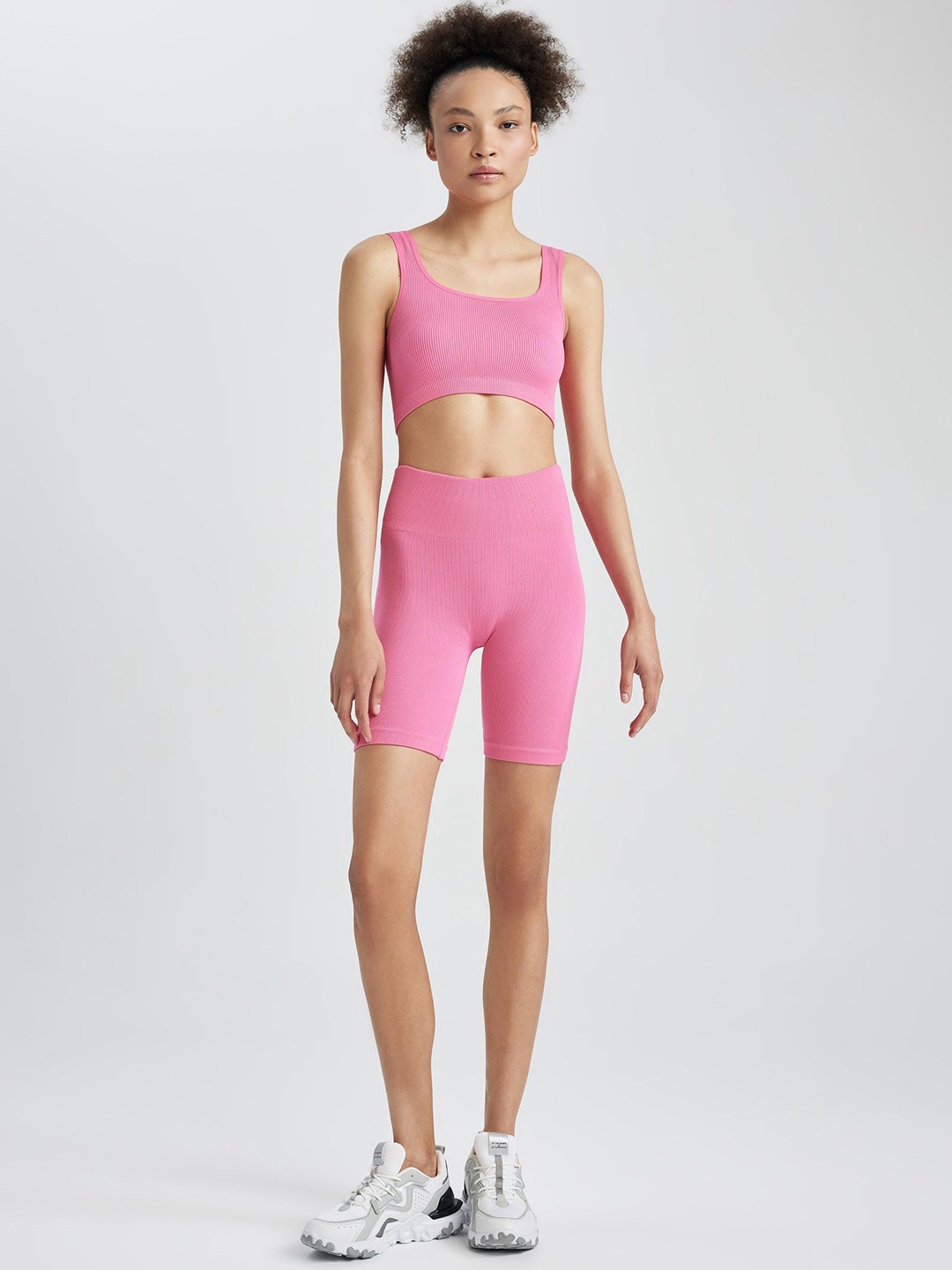 

DeFacto High Rise Sports Tights, Pink