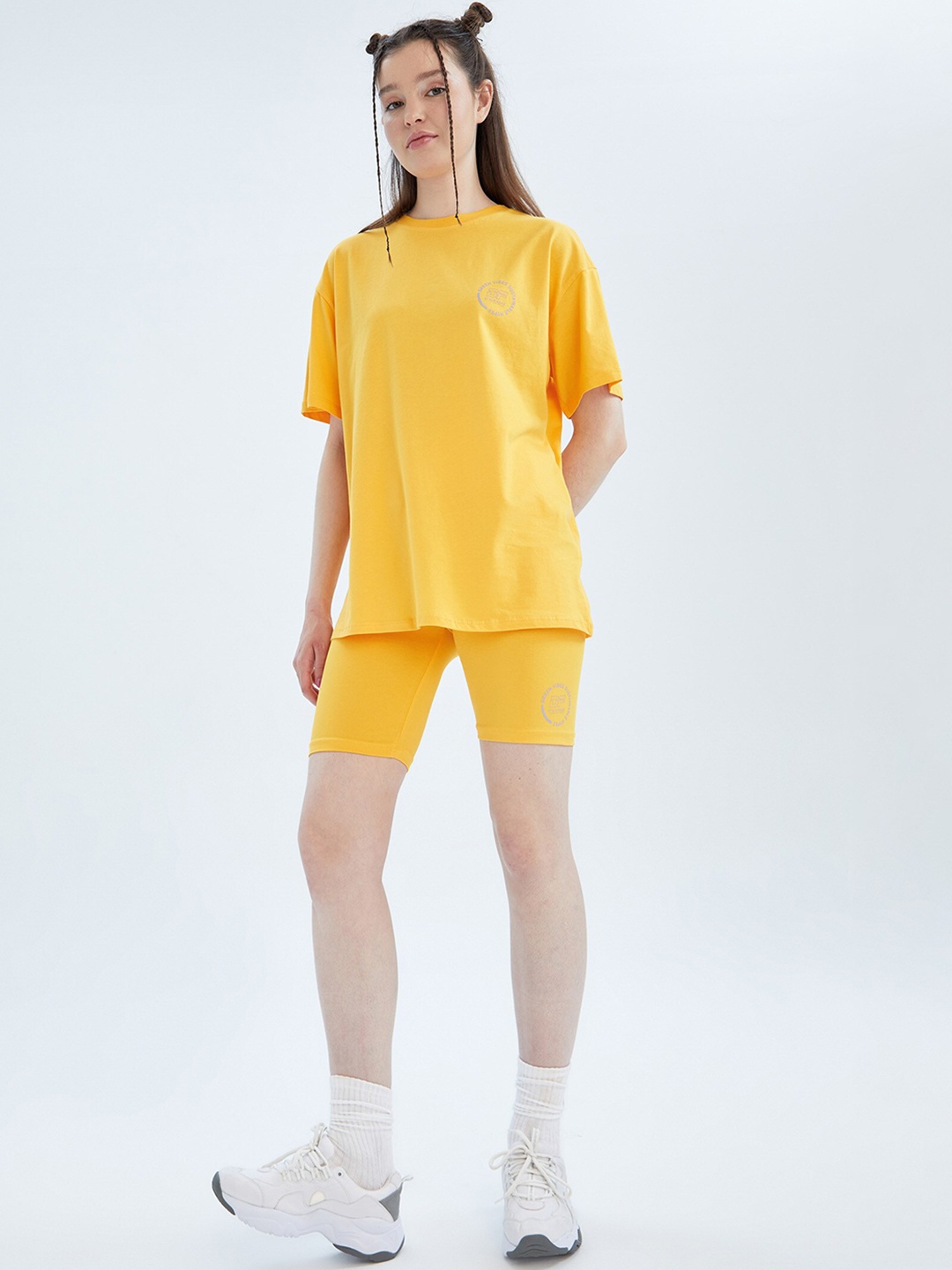 

DeFacto High Rise Sports Tights, Yellow