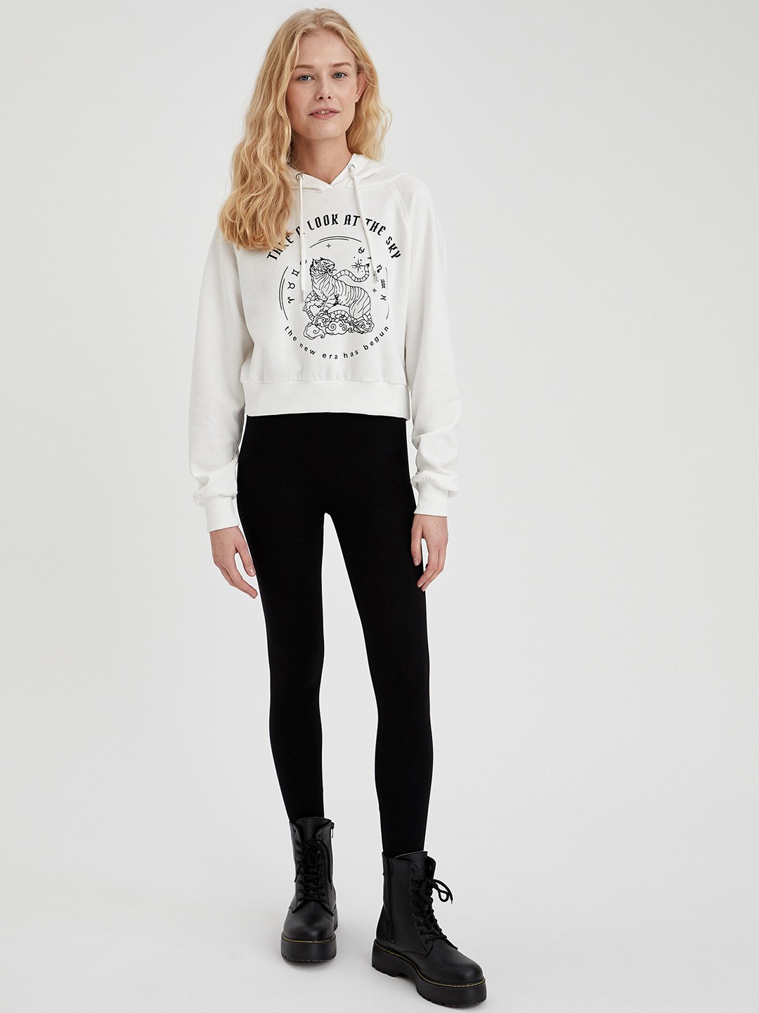 

DeFacto Ankle Length Leggings, Black