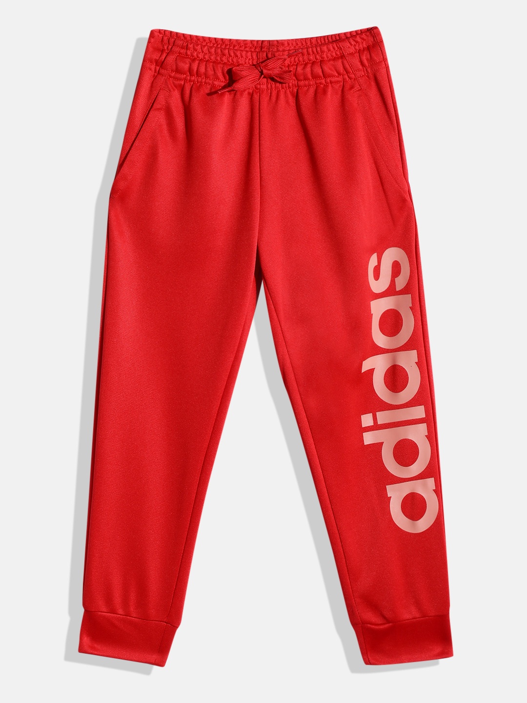

ADIDAS Kids Brand Logo Printed Joggers, Red