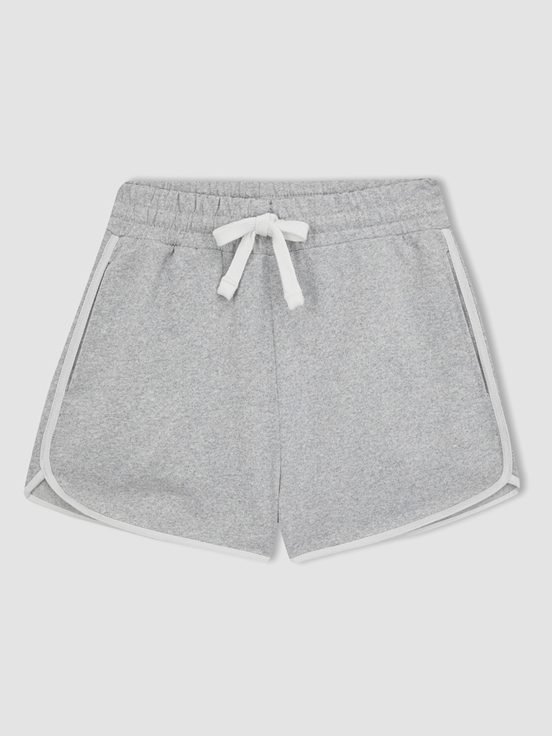 

DeFacto Women Mid-Rise Shorts, Grey