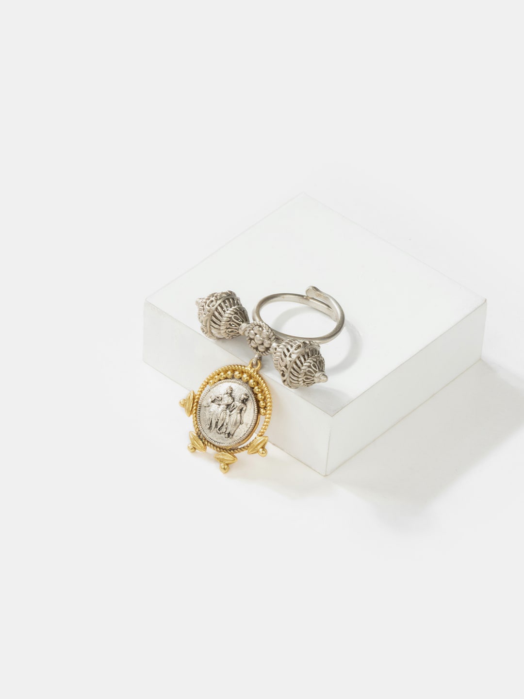 

SHAYA 925 Sterling Silver Dual Plated Finger Ring