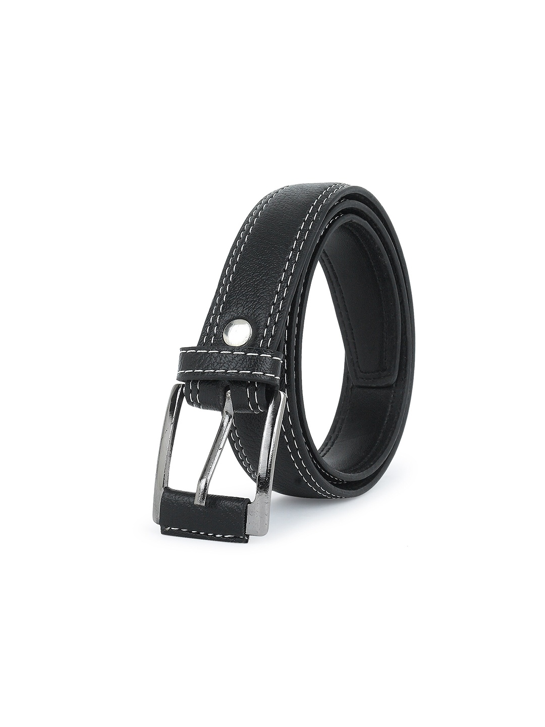 

Zacharias Boys Textured Belt, Black