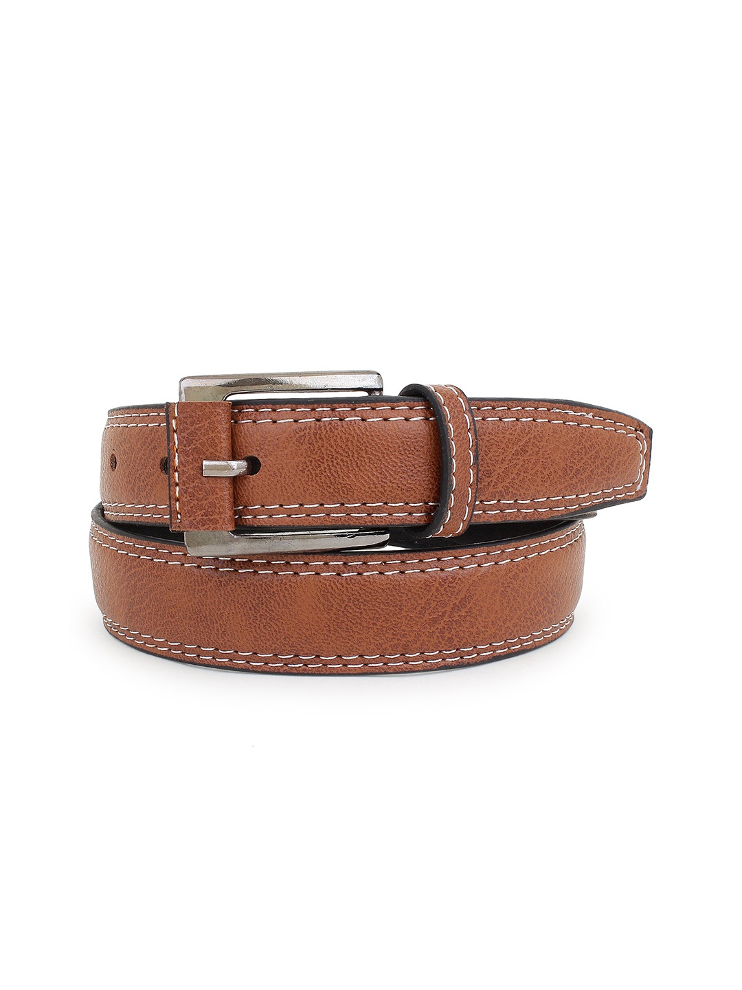 

Zacharias Boys Textured Belt, Tan