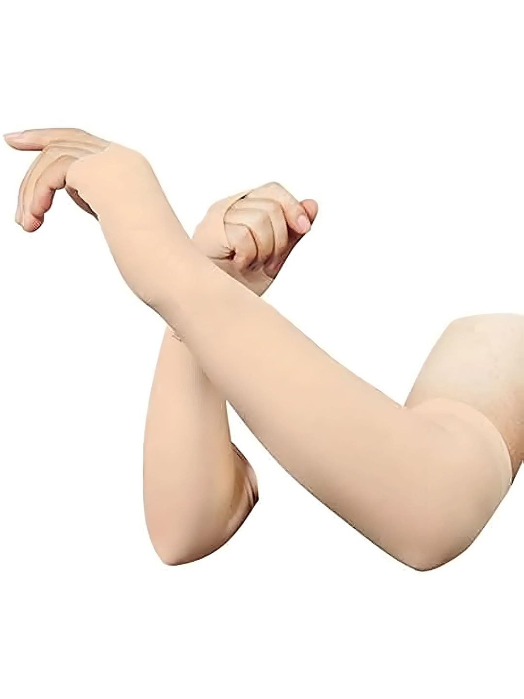 

Hill Islands Pack Of 2 Assorted UV Protection Arm Sleeves Gloves, Black