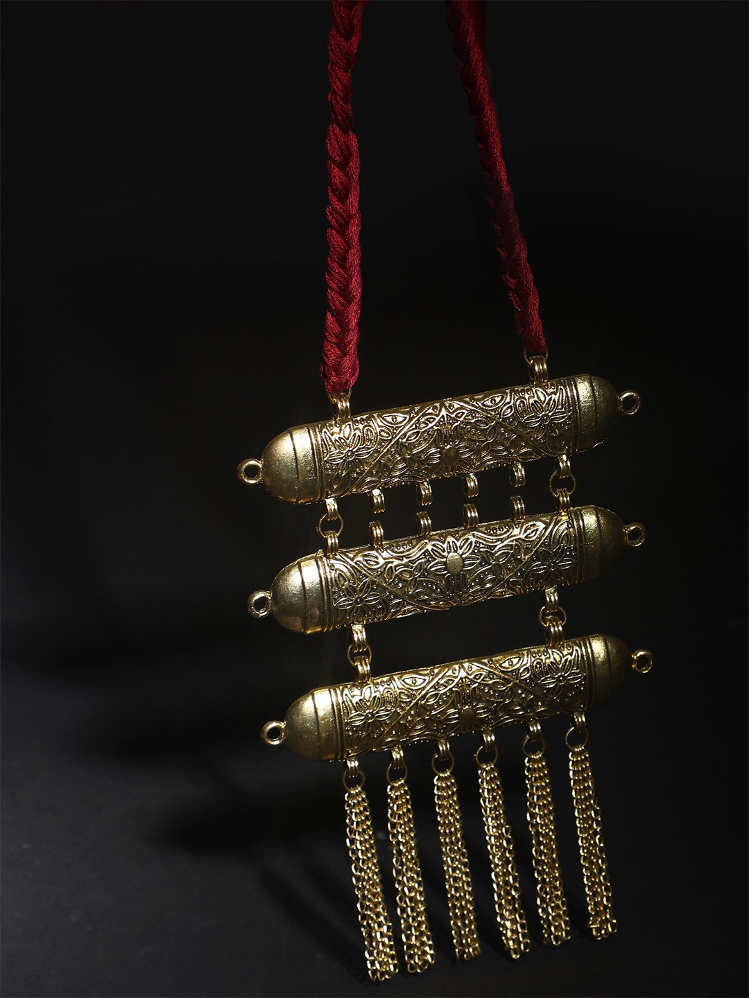 

FIROZA Brass Necklace, Gold