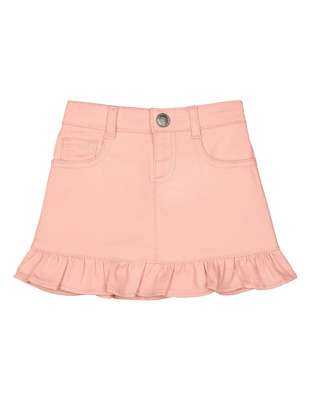 

mothercare Girls A-Line Ruffled Mini Skirts, Pink