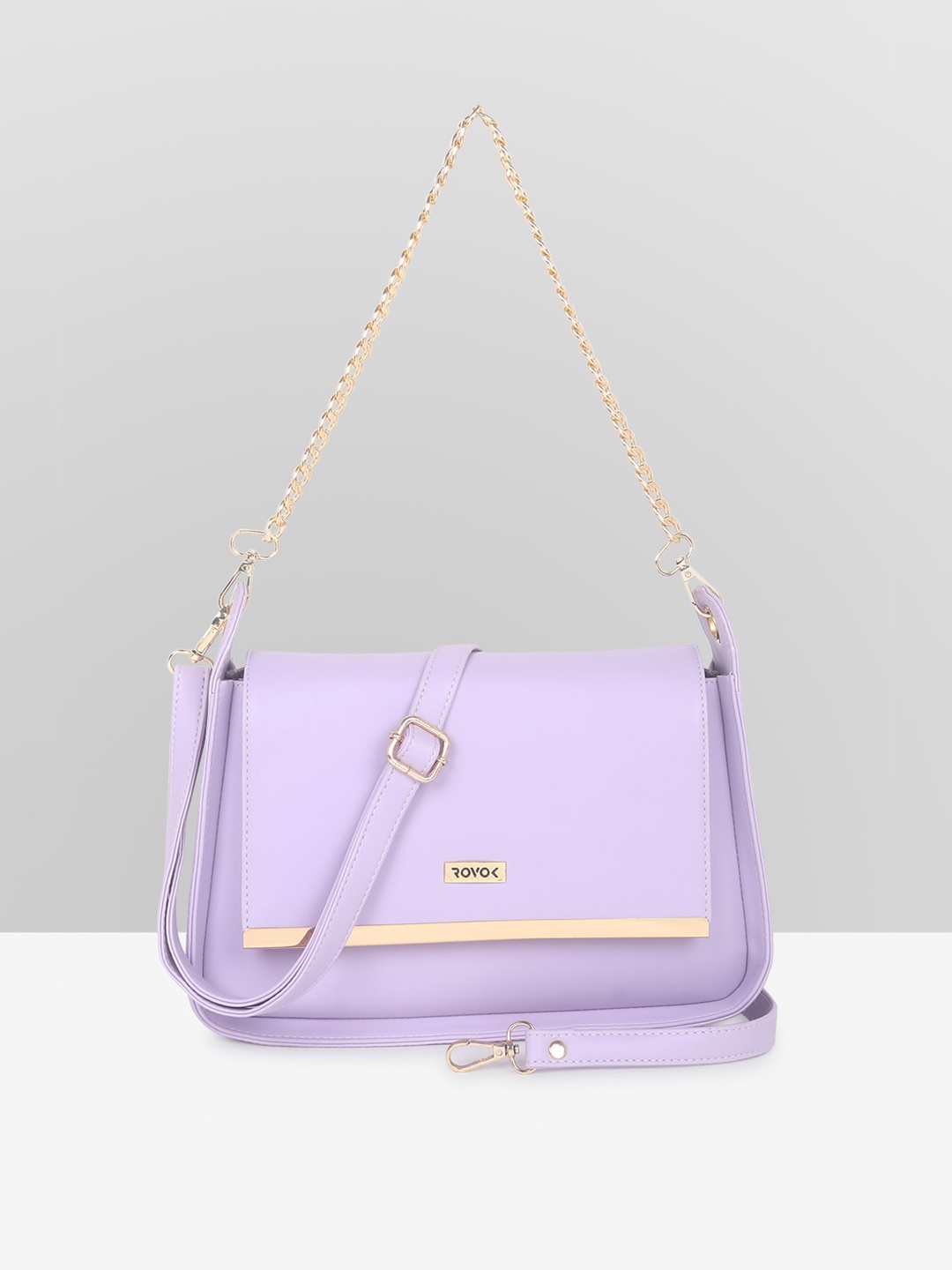

ROVOK Structured Sling Bag, Lavender