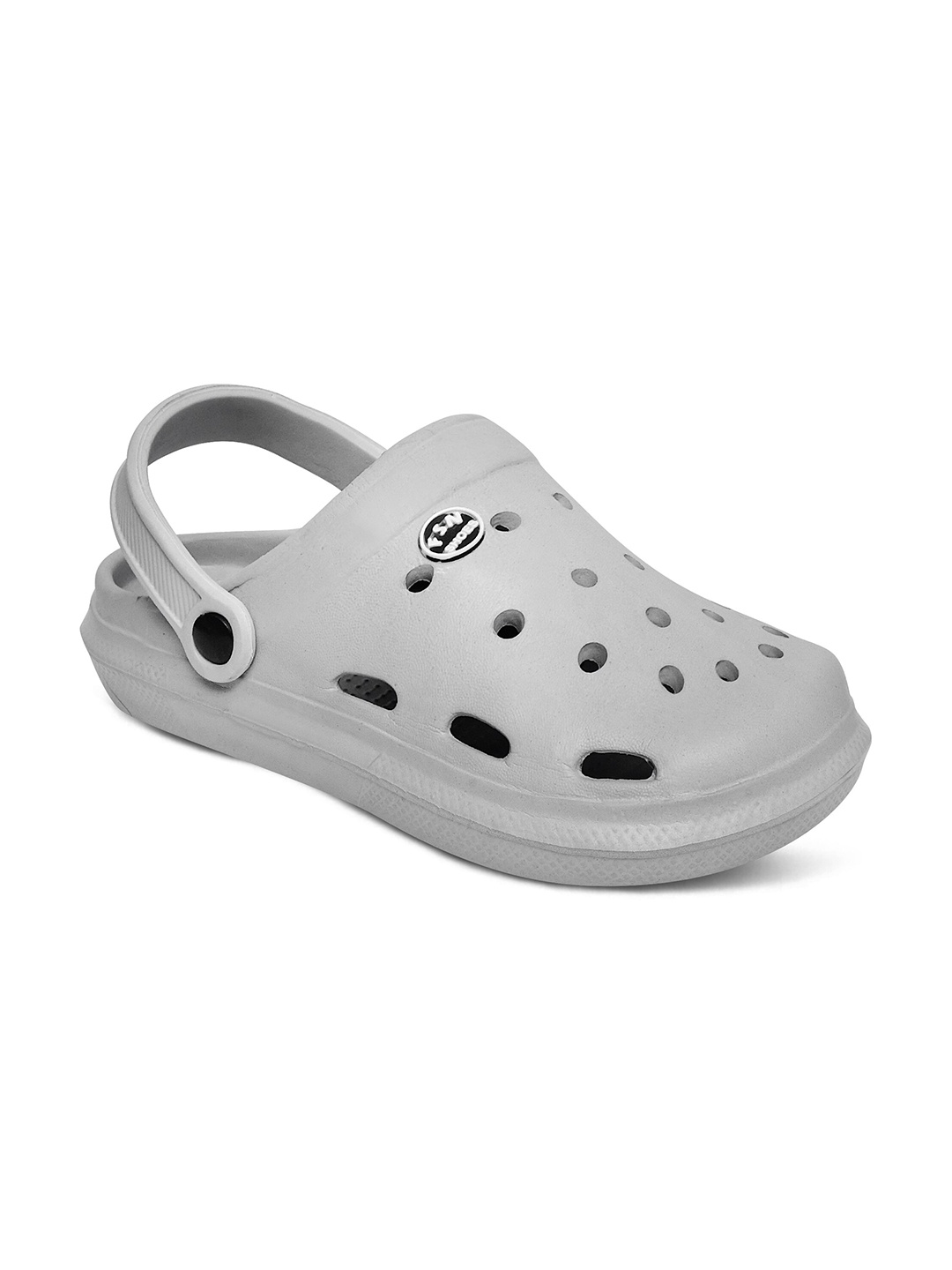 

Airspot Unisex Self Design Clogs, Grey