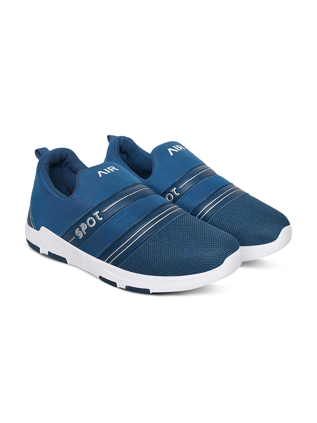 

Airspot Men Textured Slip On Sneakers, Teal