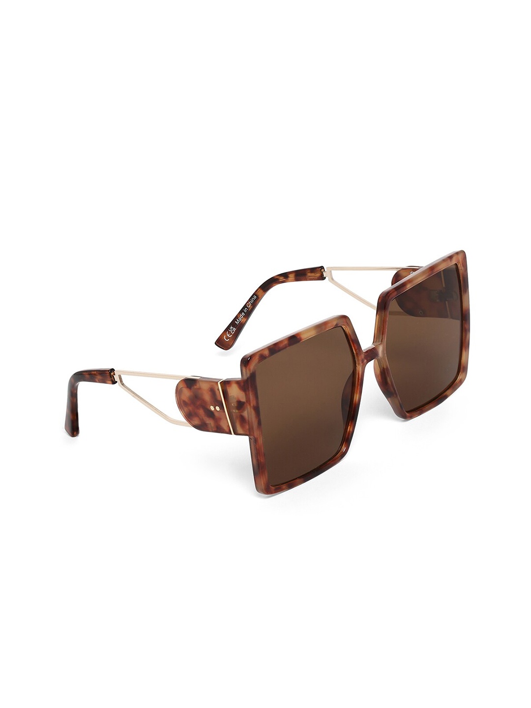 

ALDO Women Square Sunglasses, Brown