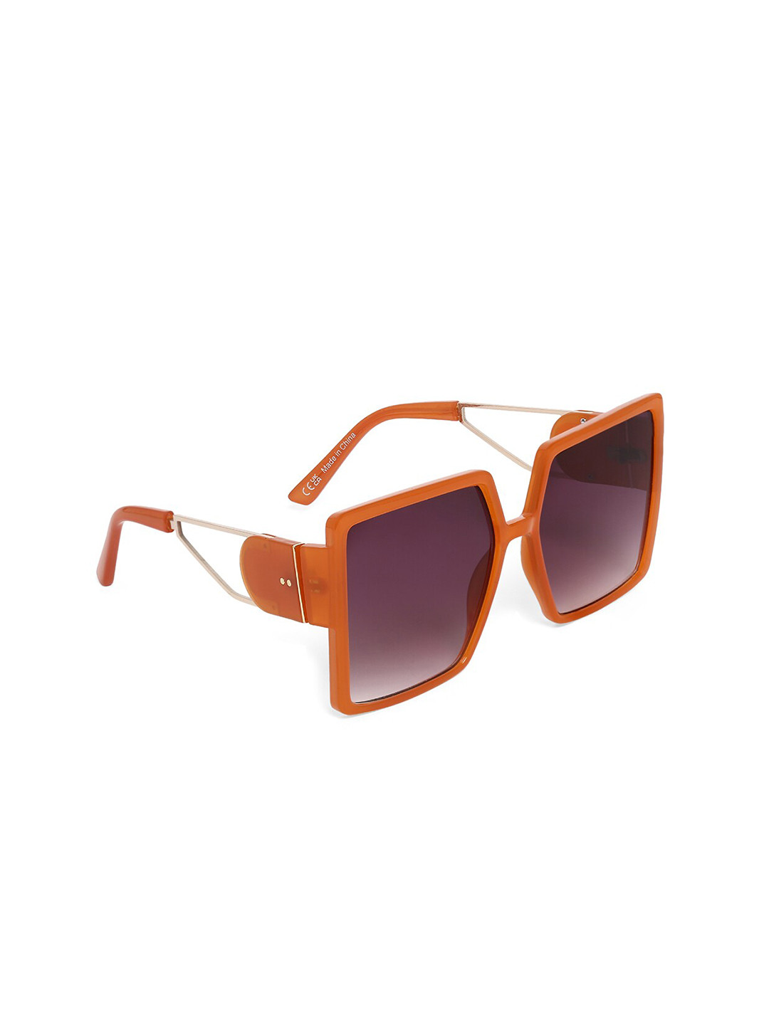 

ALDO Women Square Sunglasses, Orange