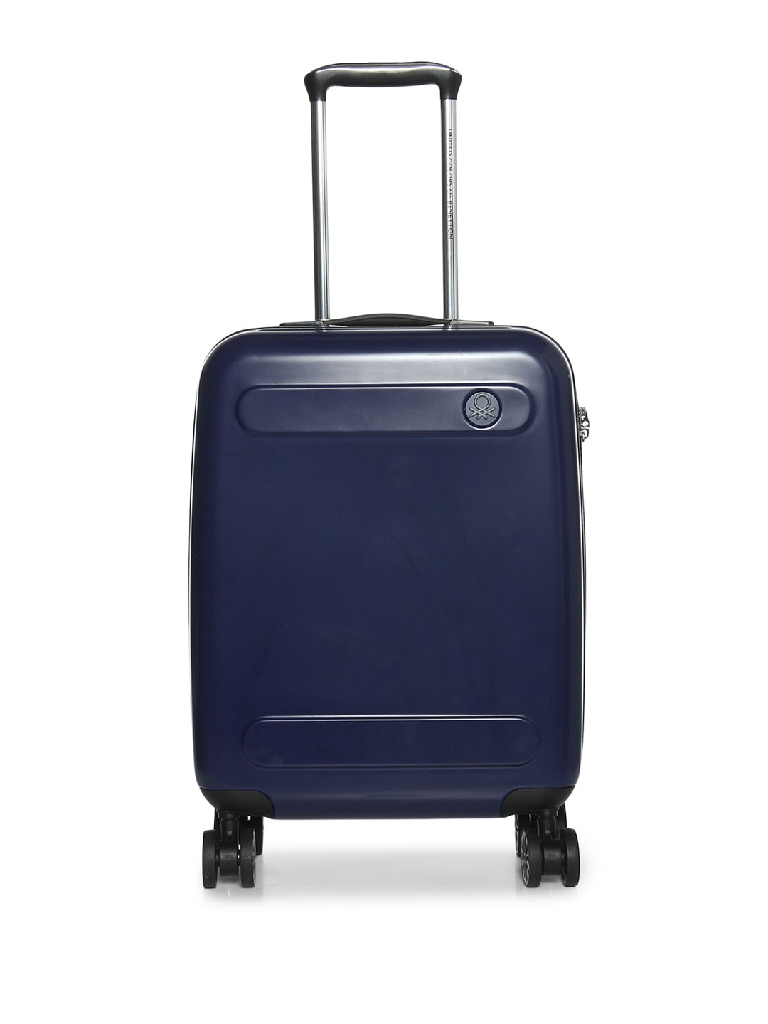 

United Colors of Benetton Unisex Navy Blue Trolley Suitcase