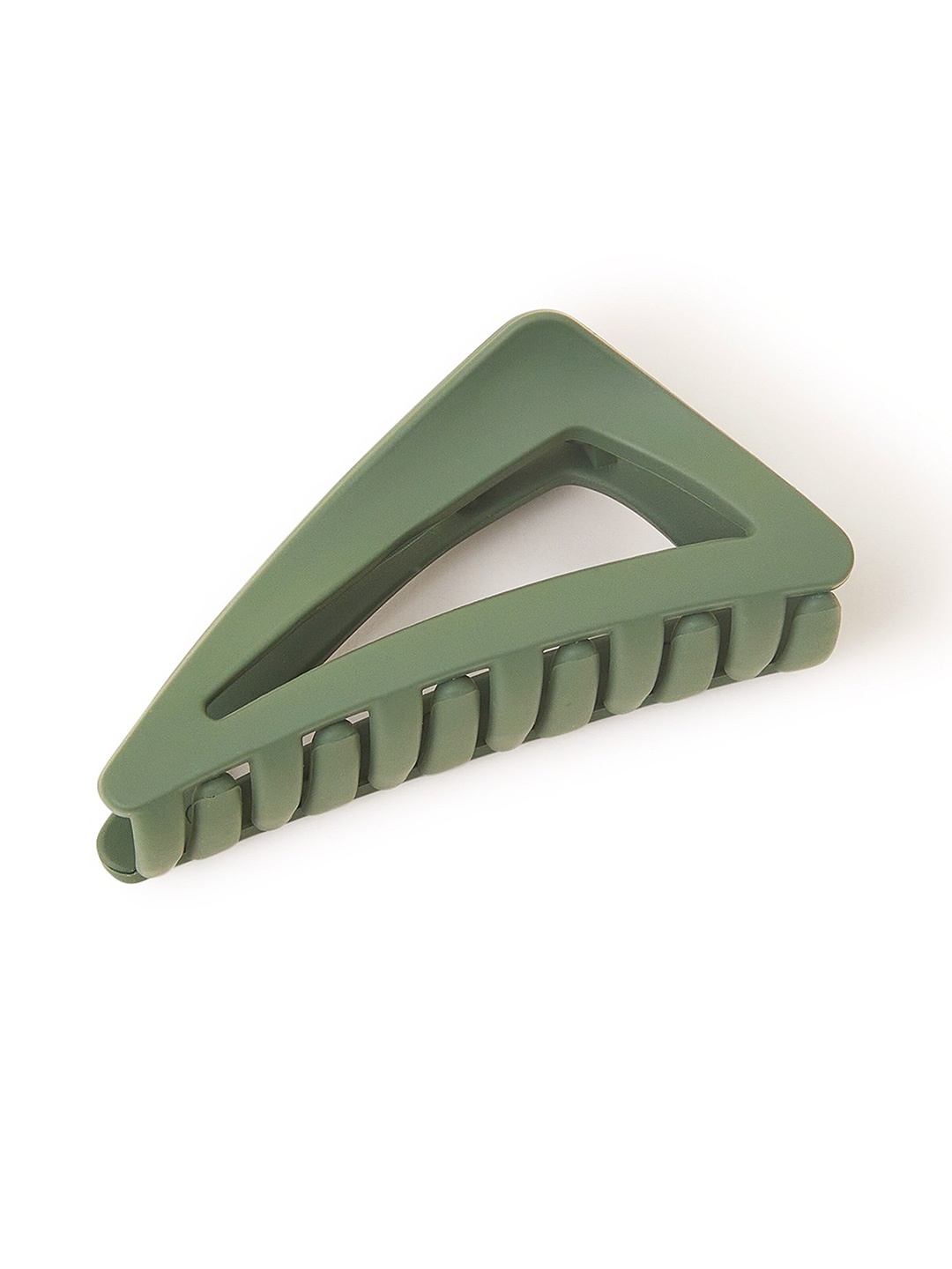 

Accessorize Triangle Hair Claw Clip, Green