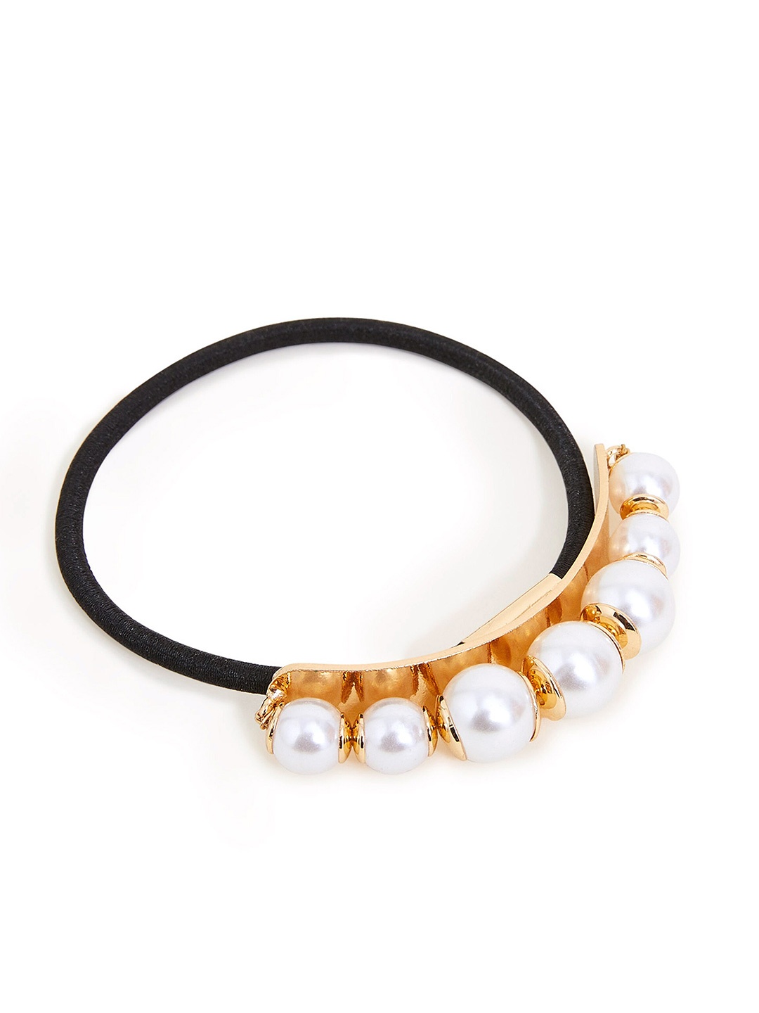 

Accessorize Barrette Ponytail Holders, Gold