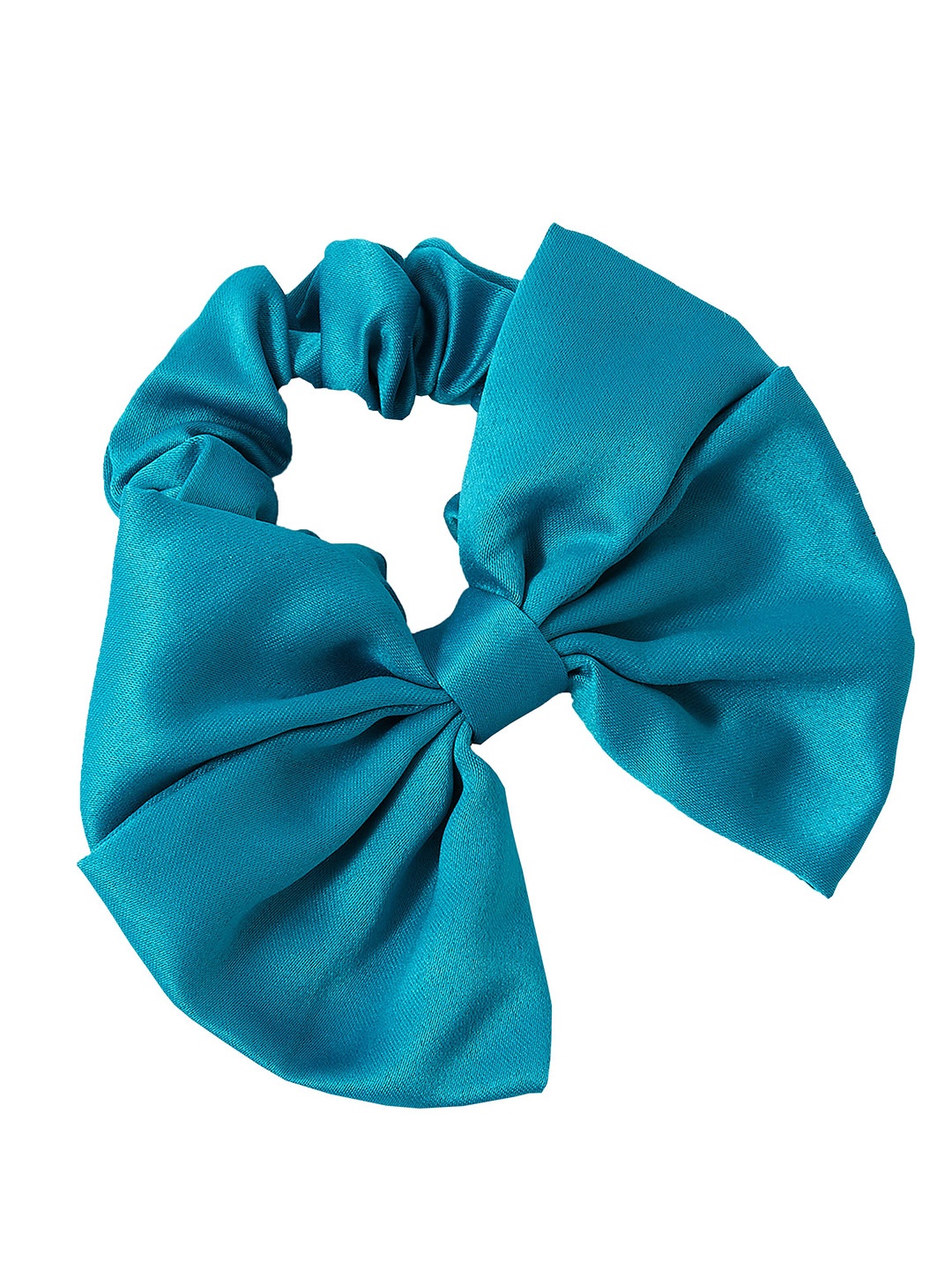 

Accessorize Women Ponytail Holders Bow Scrunchie, Blue