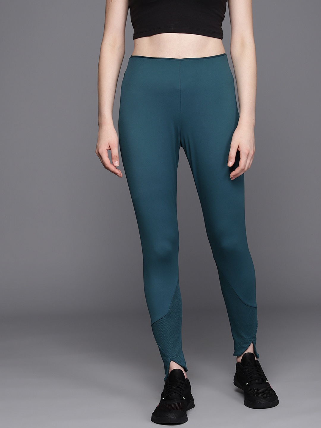 

ADIDAS Women Z.N.E Ankle Length Aeroready Tights, Teal