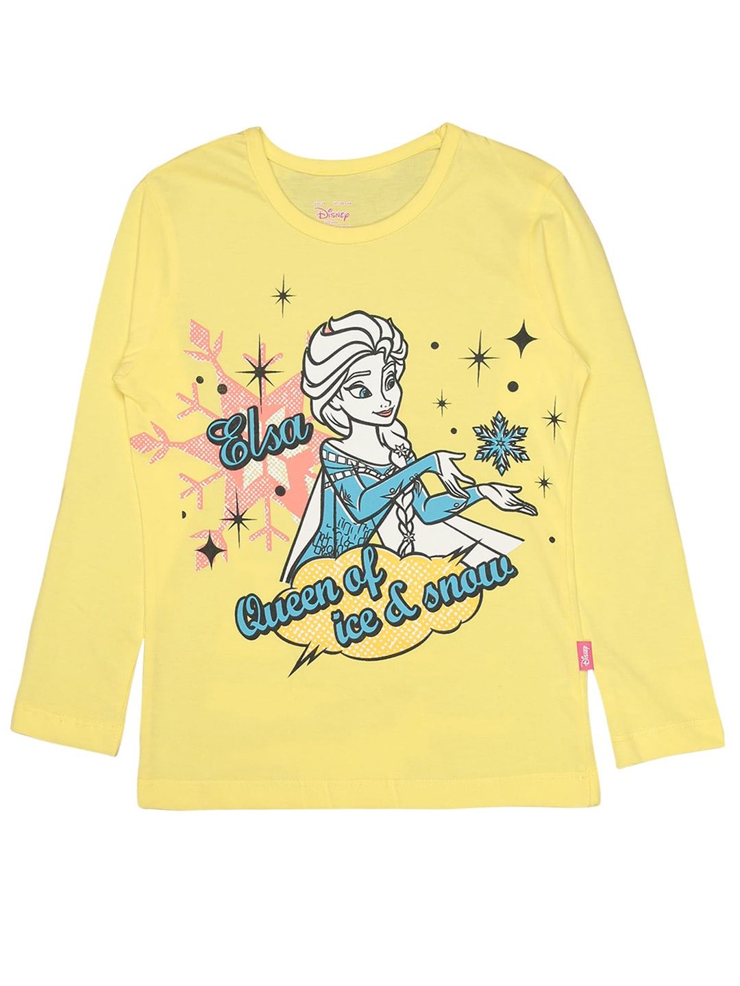 

Bodycare Girls Elsa Printed Cotton T-shirt, Yellow