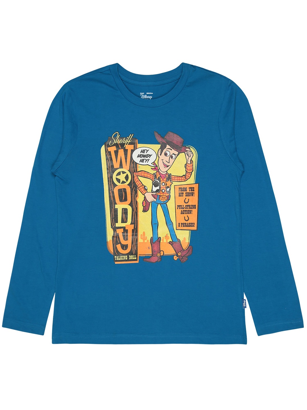 

Bodycare Boys Toy Story Printed Round Neck Pure Cotton T-shirt, Blue