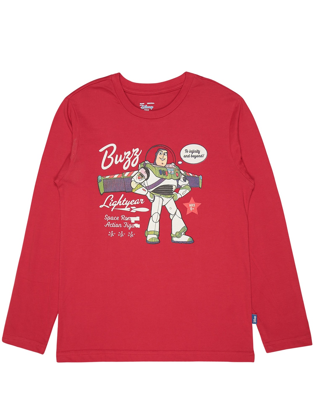 

Bodycare Boys Toy Story Printed Cotton T-shirt, Red