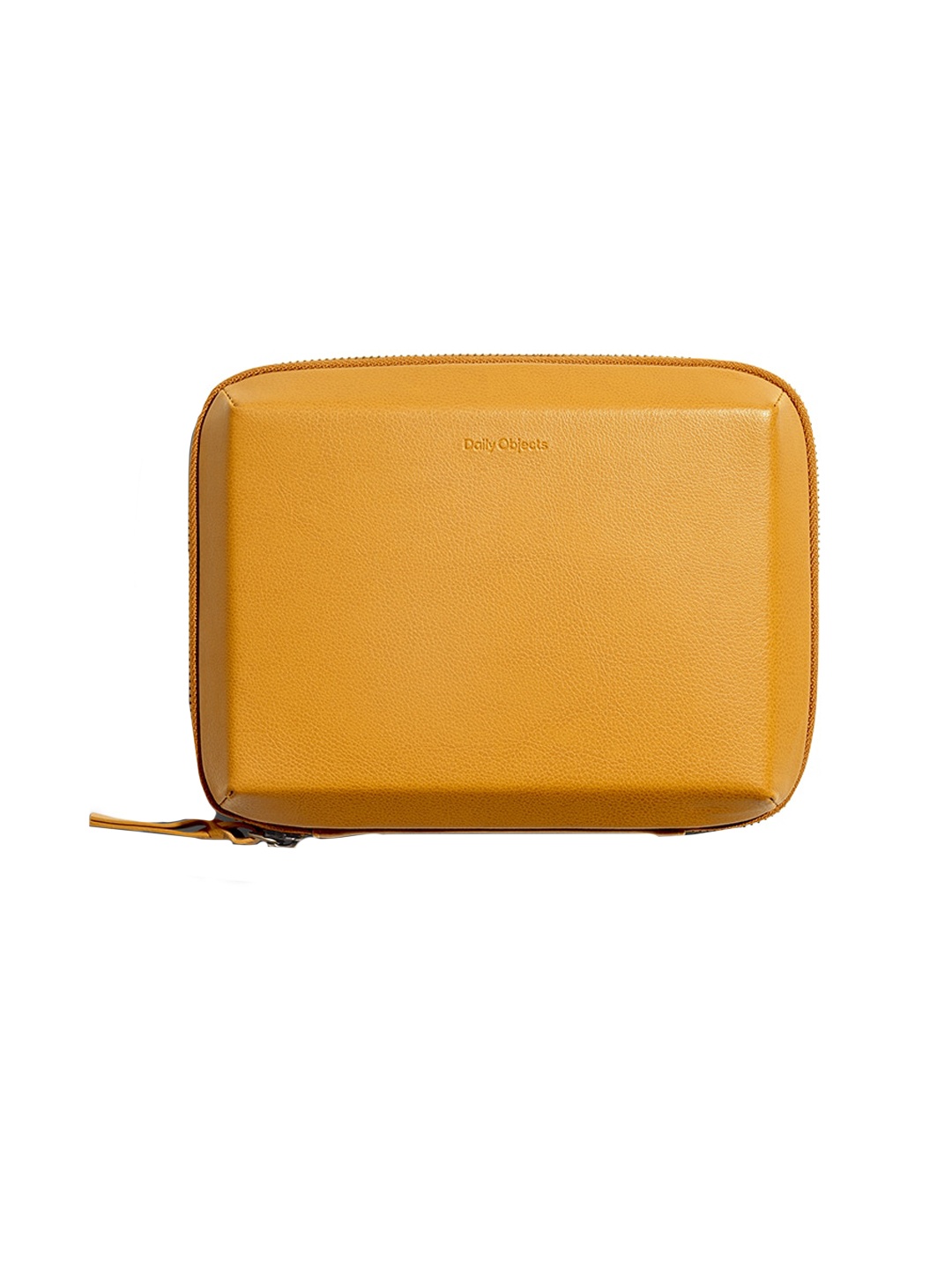 

DailyObjects Yellow Leather Marshal Tech Kit Organiser