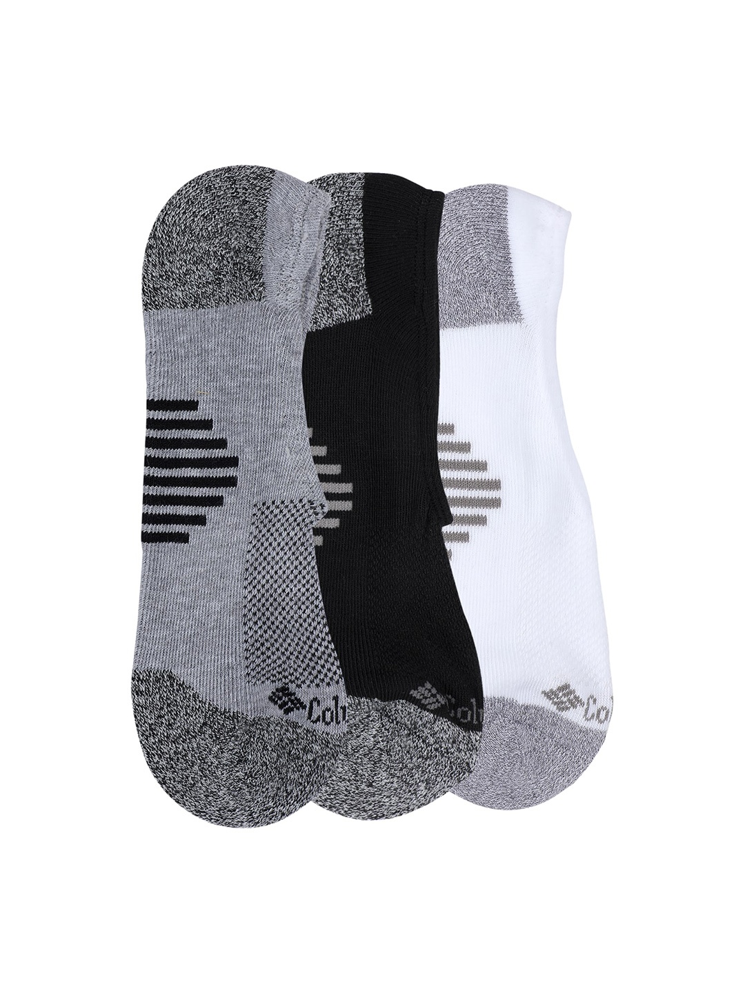 

Columbia Men Pack Of 3 Eclps Lnr-Acc Str Shoe Liners Socks, Black