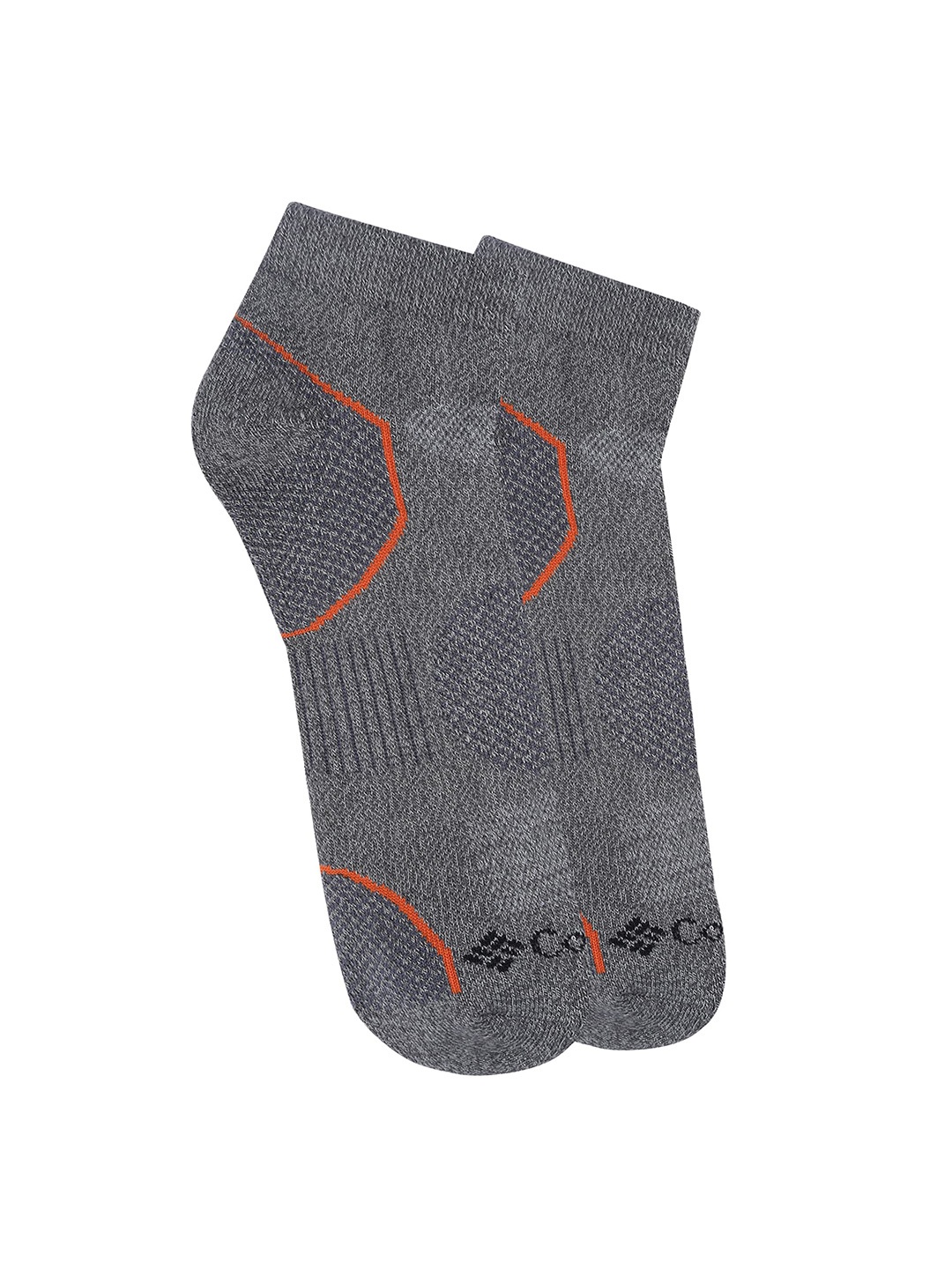 

Columbia Men Pack Of 2 Bal Pt Walk Locut Ankle-Length Socks, Grey