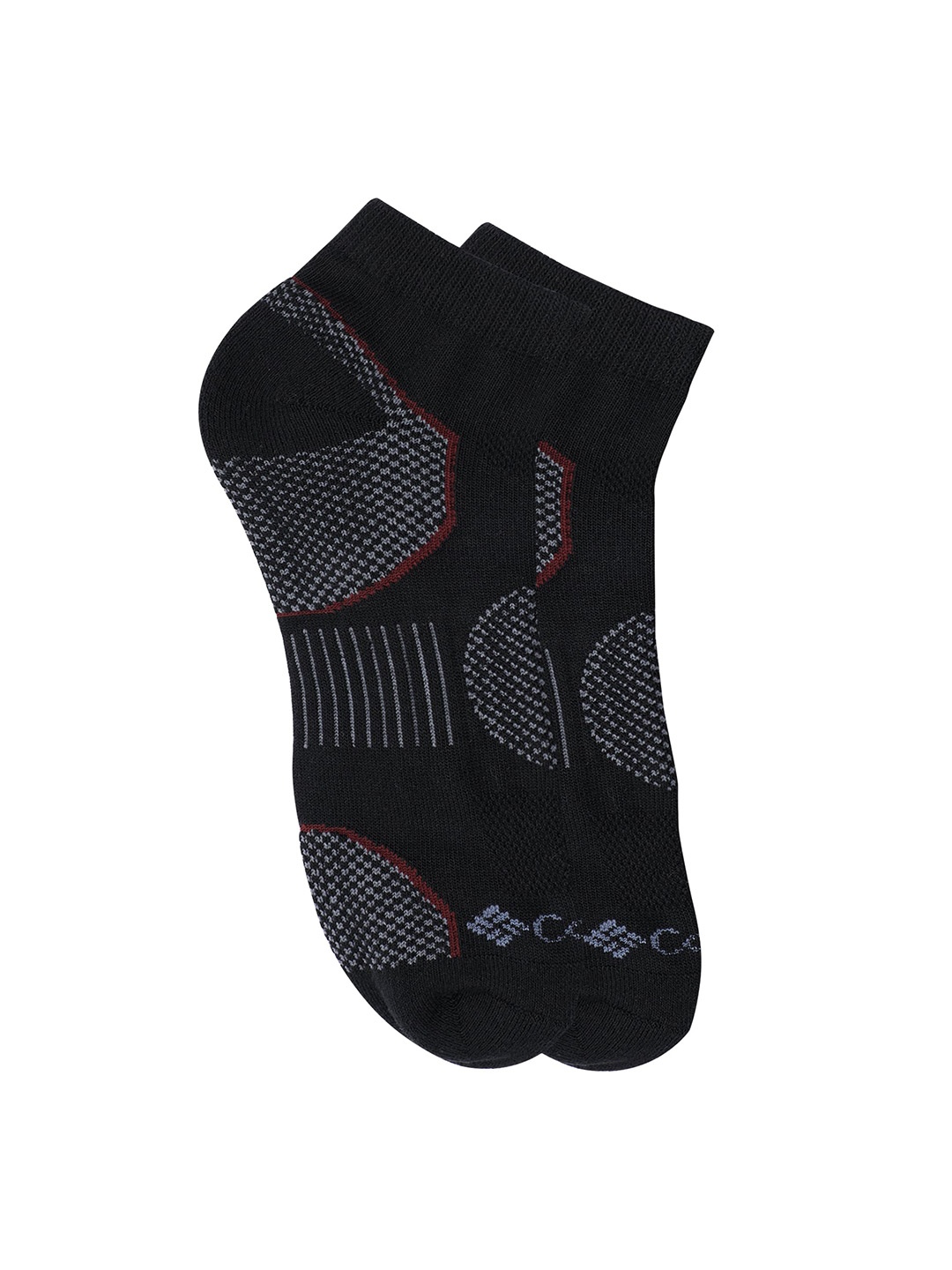 

Columbia Men Pack Of 2 Low Cut-Bal Pt Ankle-Length Socks, Black