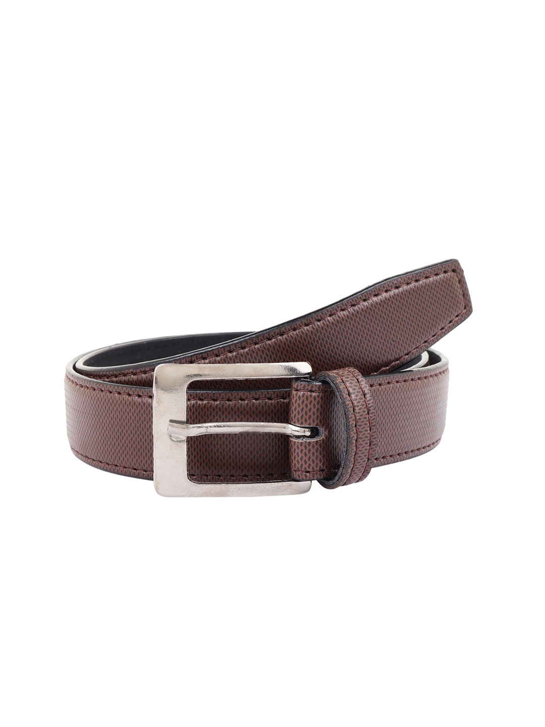 

Zacharias Boys Wide Textured Belt, Brown