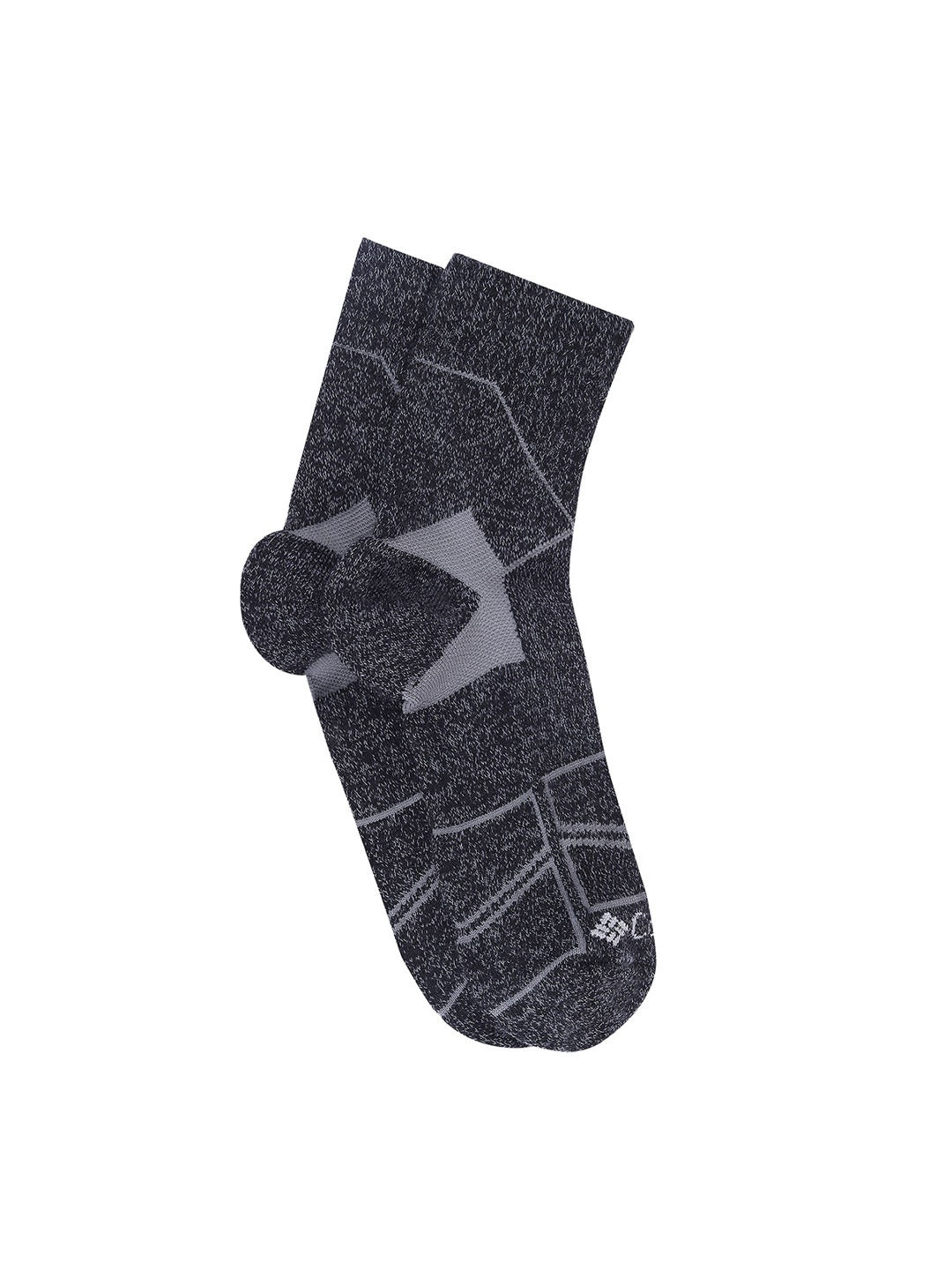 

Columbia Unisex HK LG-MED QTR Ankle Length Socks, Grey