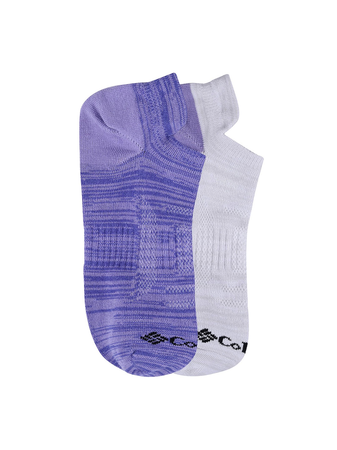 

Columbia Women Pack Of 2 NOSHO-ACTV-SPCDYE Ankle-Length Socks, Blue