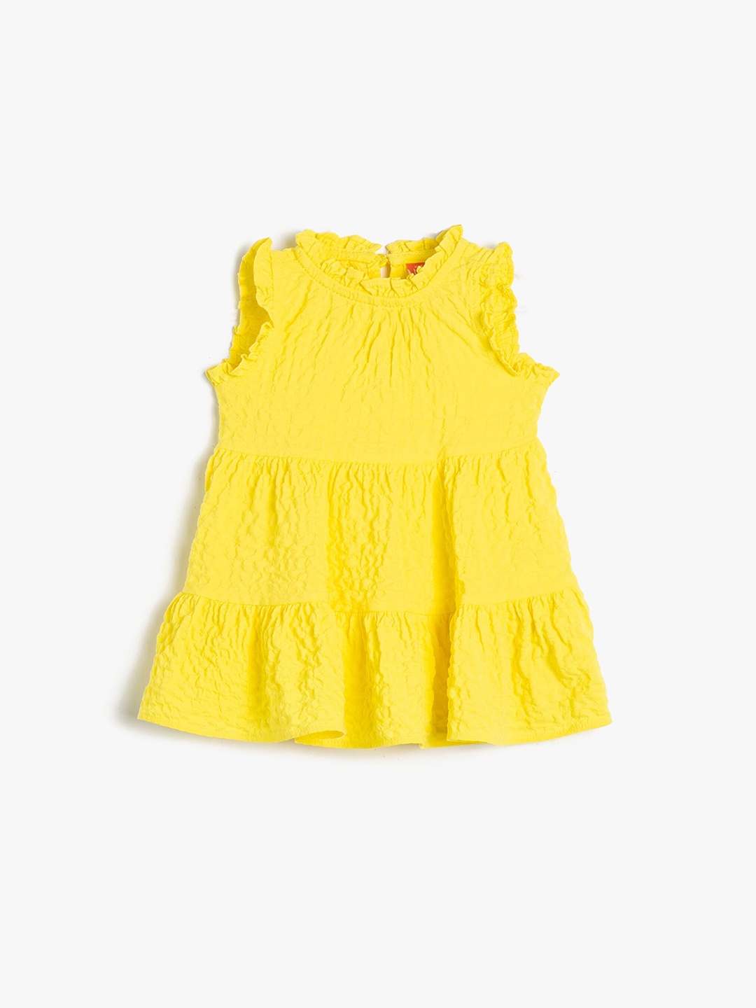 

Koton Infant Girls Tiered Fit & Flare Dress, Yellow
