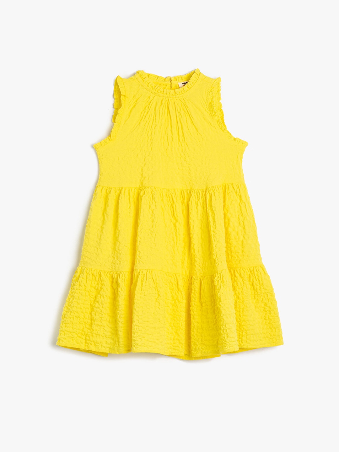 

Koton Girls Fit and Flare Dress, Yellow