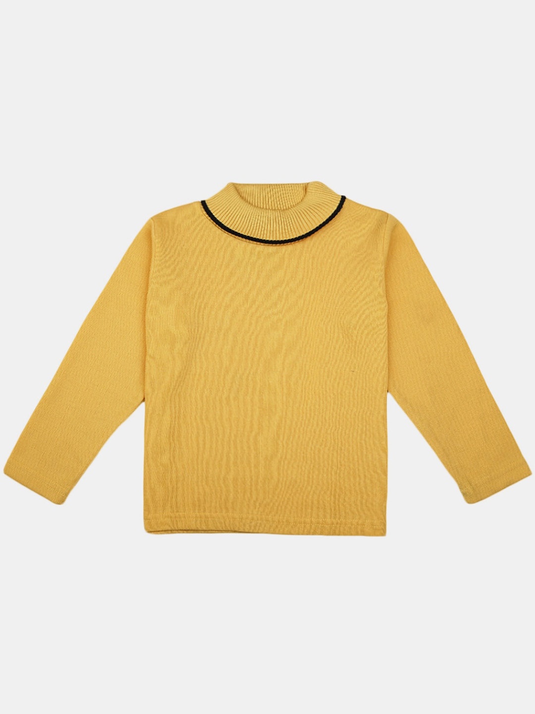 

V-Mart Boys Yellow & Blue Ribbed Pullover