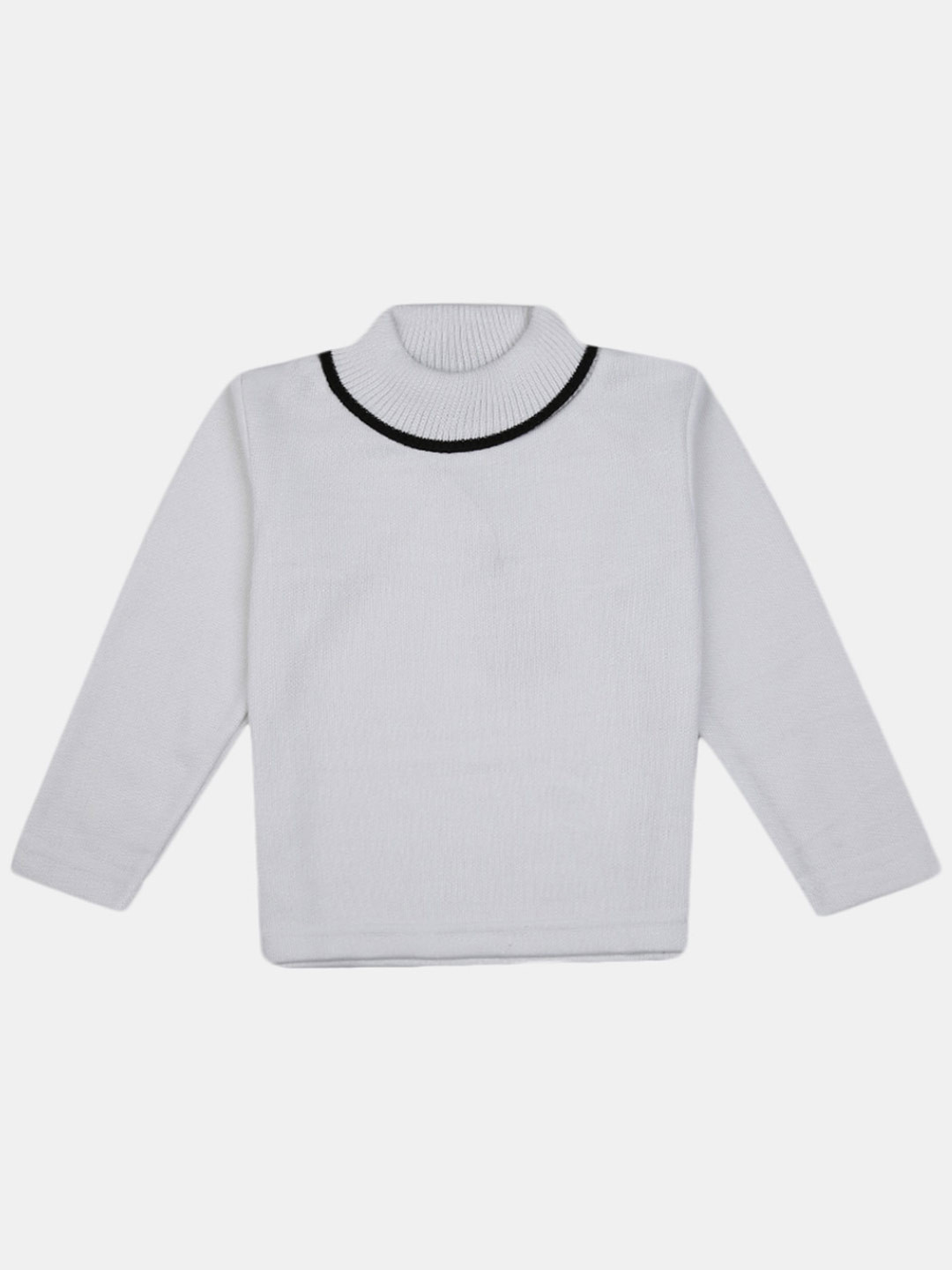 

V-Mart Boys White & Black Pullover